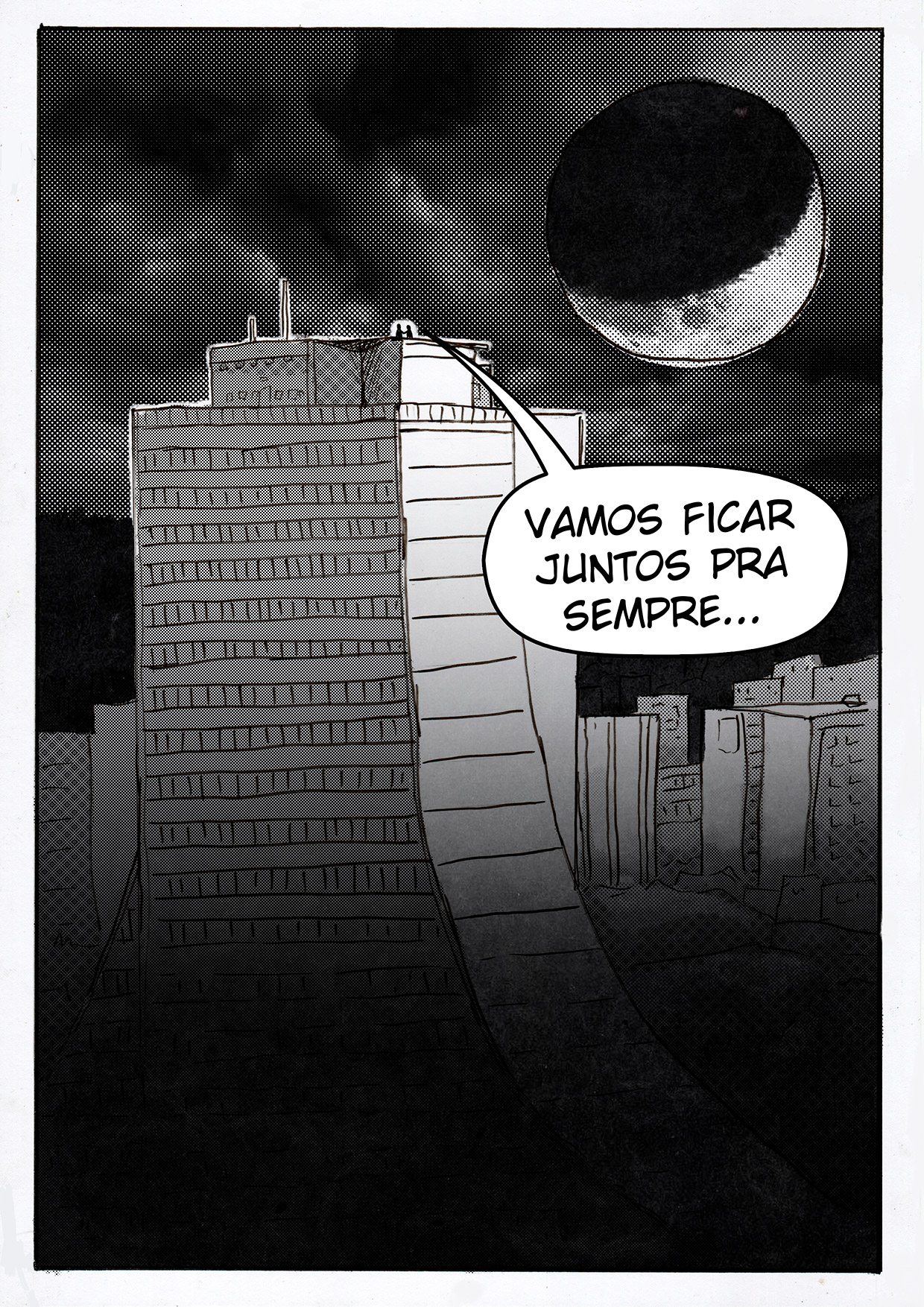 Página 2 da HQ Presságio
