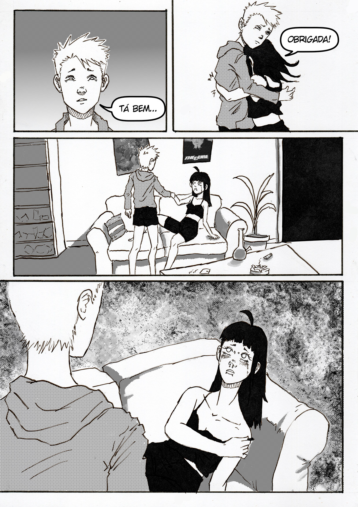 Página 6 da HQ Presságio