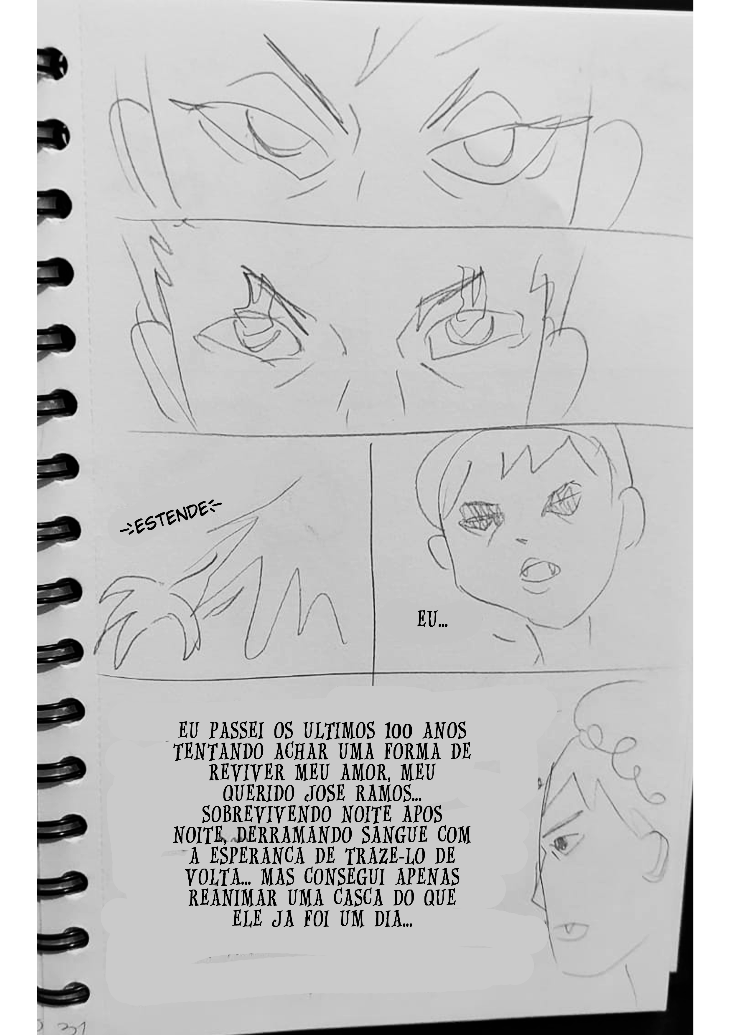 Página 31 da HQ Presságio