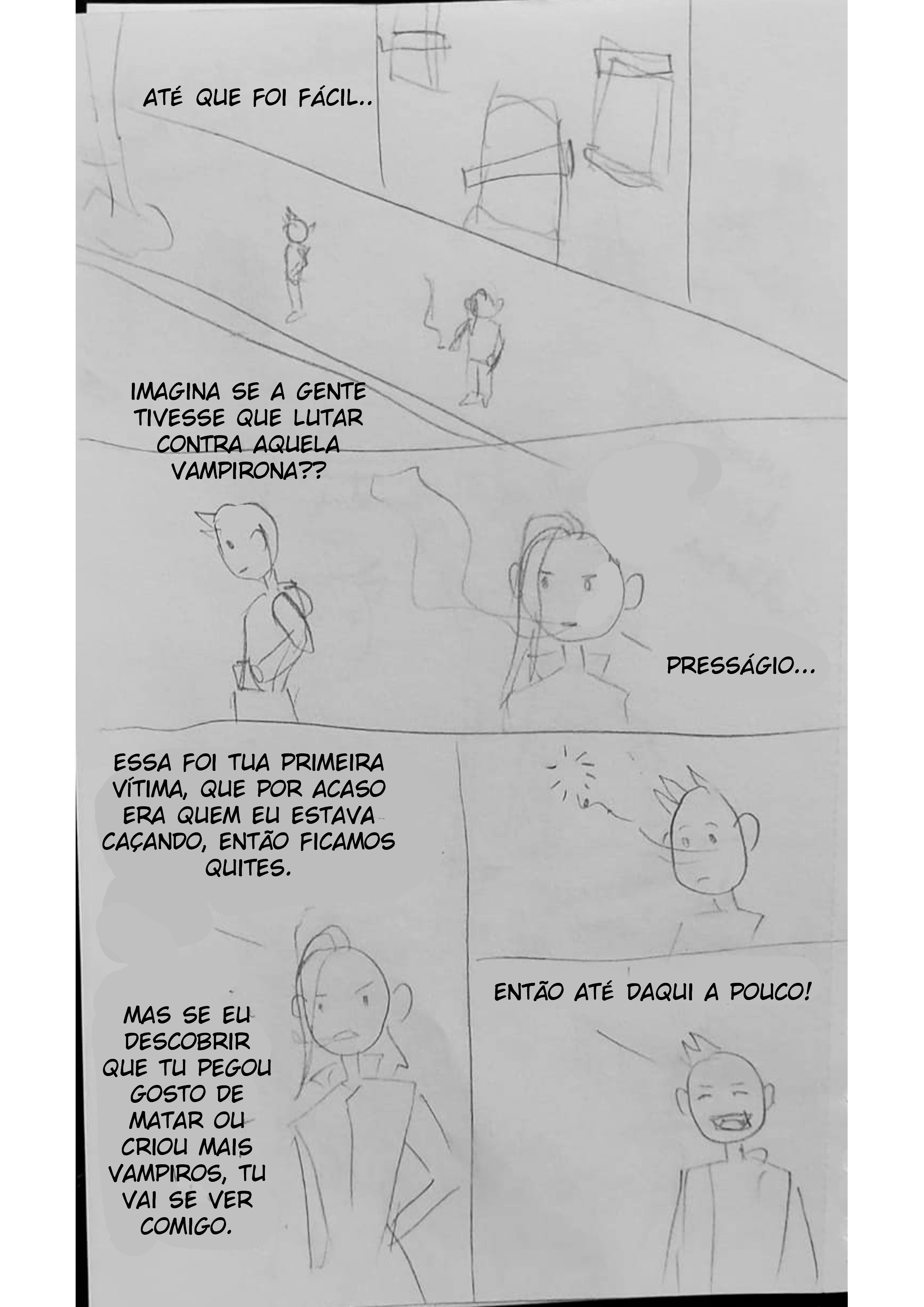 Página 34 da HQ Presságio