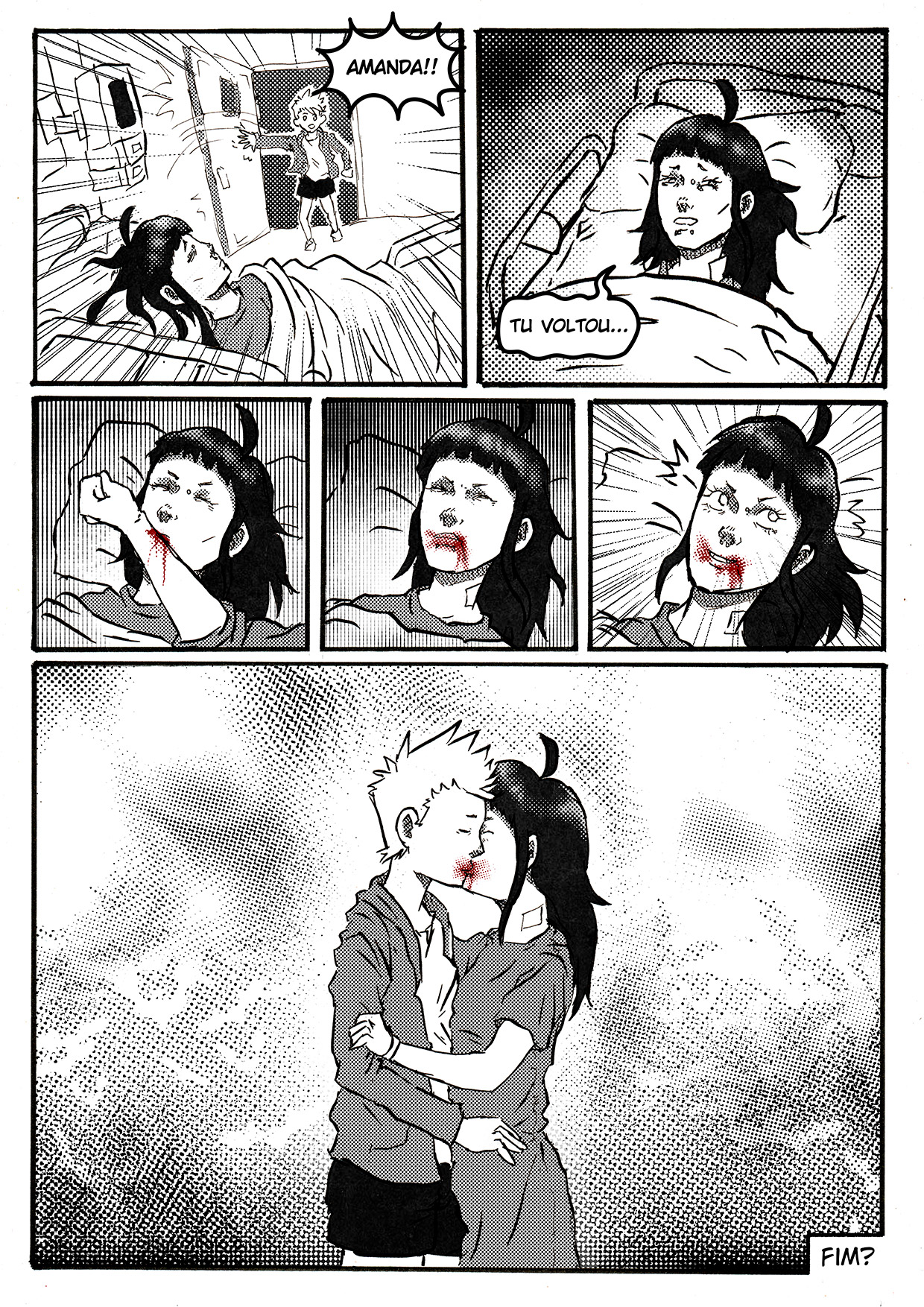 Página 36 da HQ Presságio